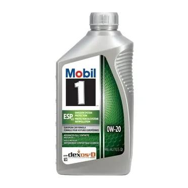 0W-20 full synthetic oil bottle