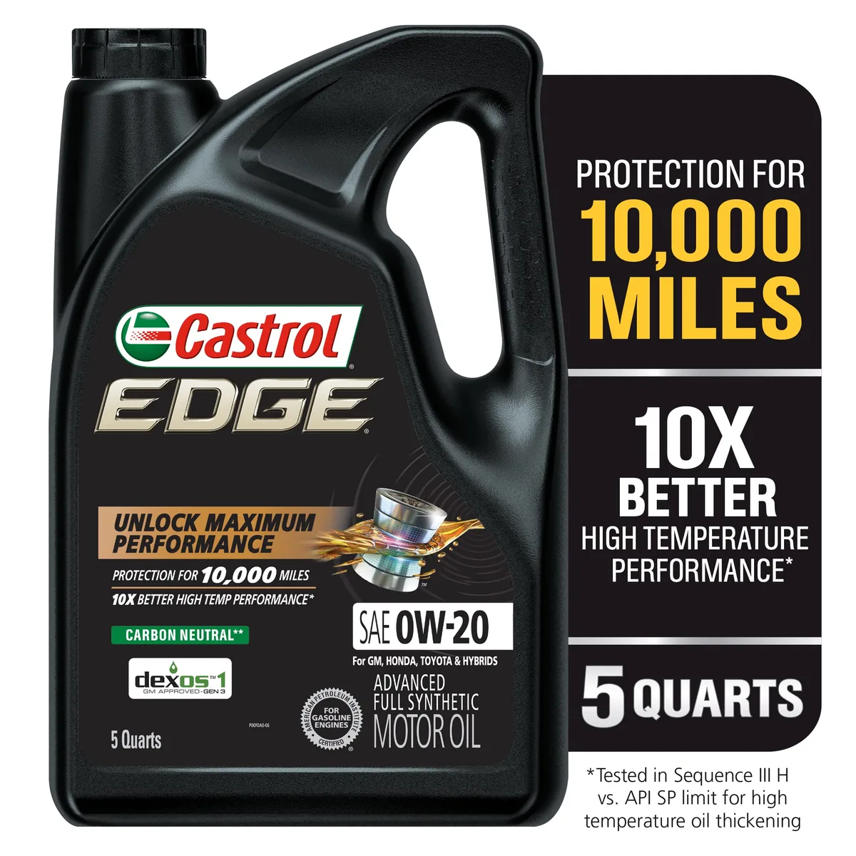 0W-20 full synthetic oil
