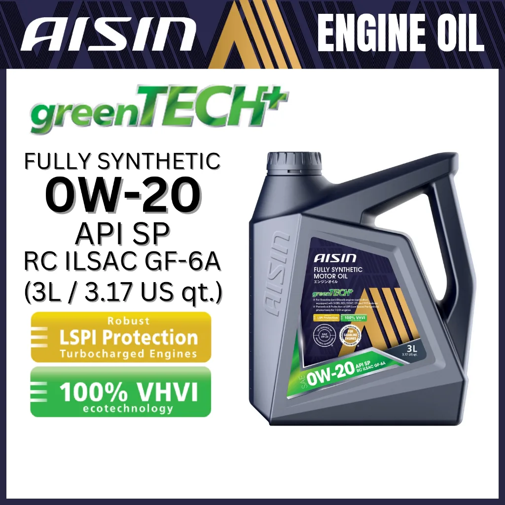 0W-20 oil bottle certification label