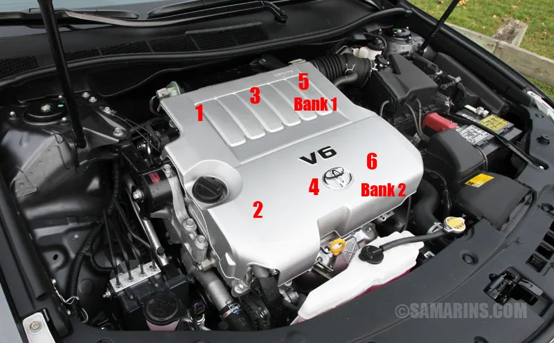 2AZ-FE engine bay