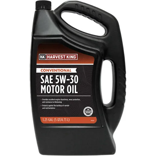5W-30 motor oil jug