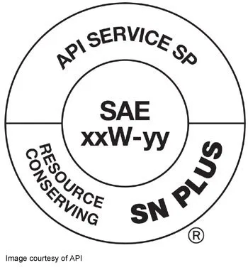 API donut certification label