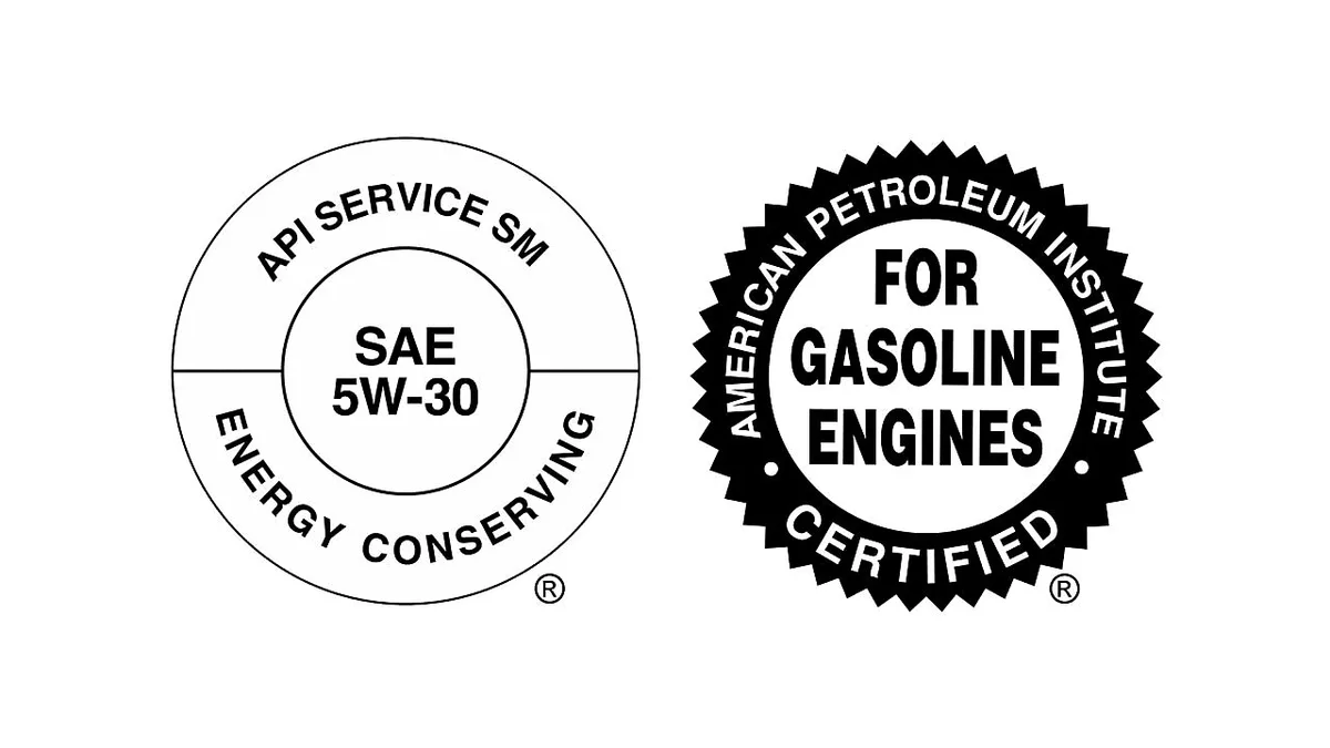 API donut certification label
