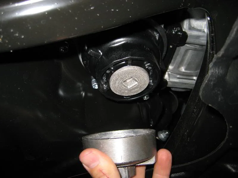 Camry oil filter removal