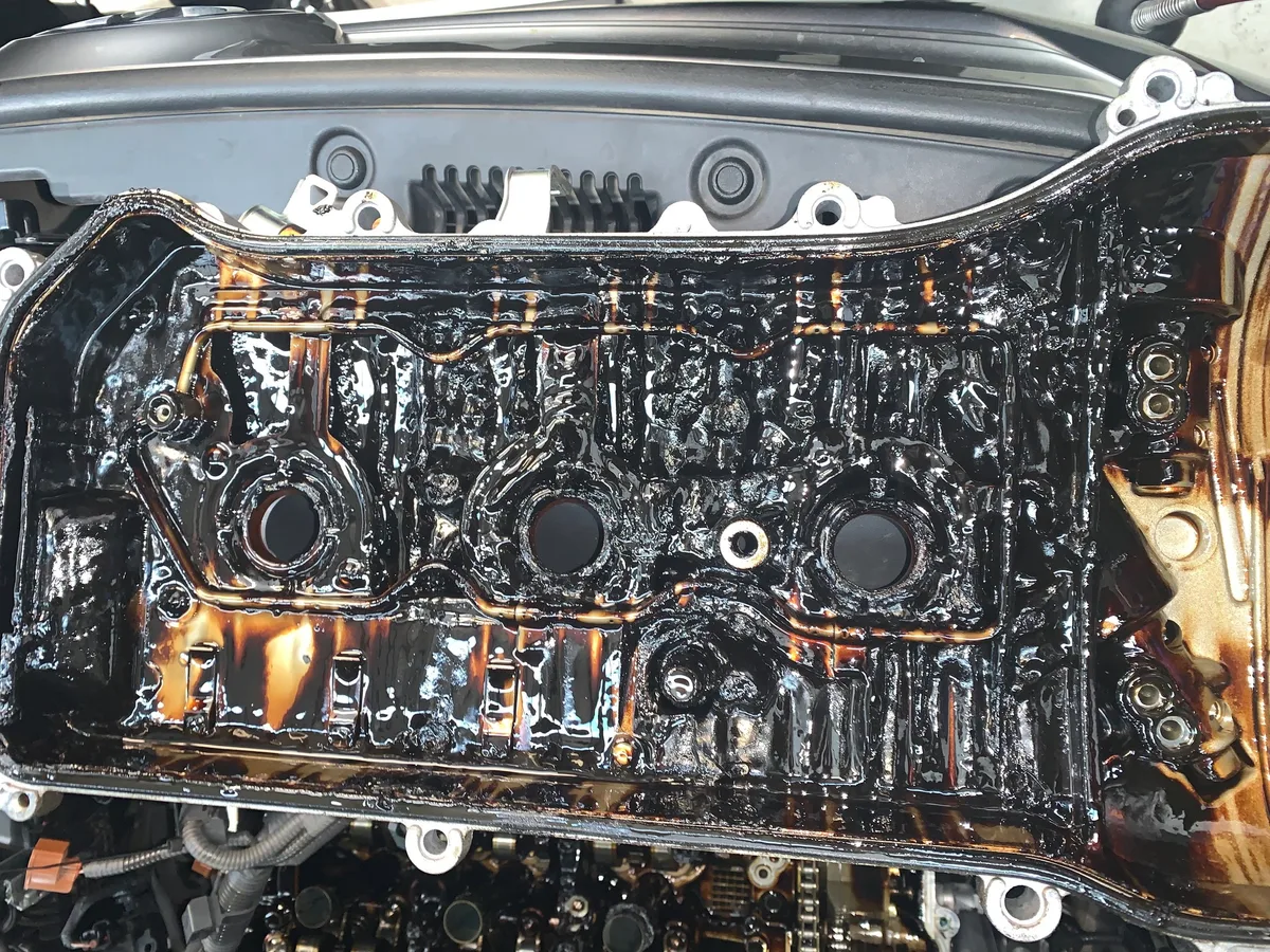 engine sludge diagram