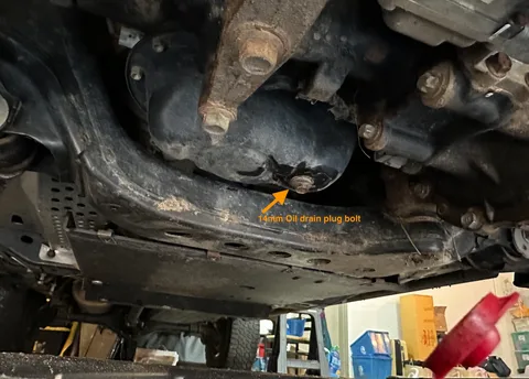 oil change drain plug and filter
