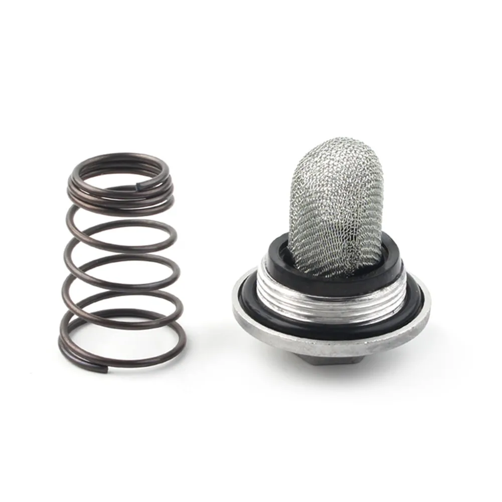 oil change drain plug filter