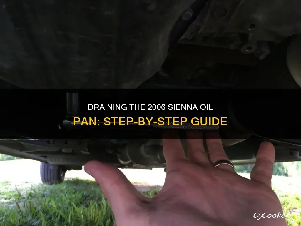 oil change steps Sienna