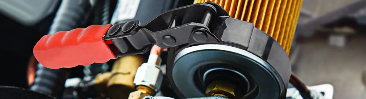 oil change tools and supplies