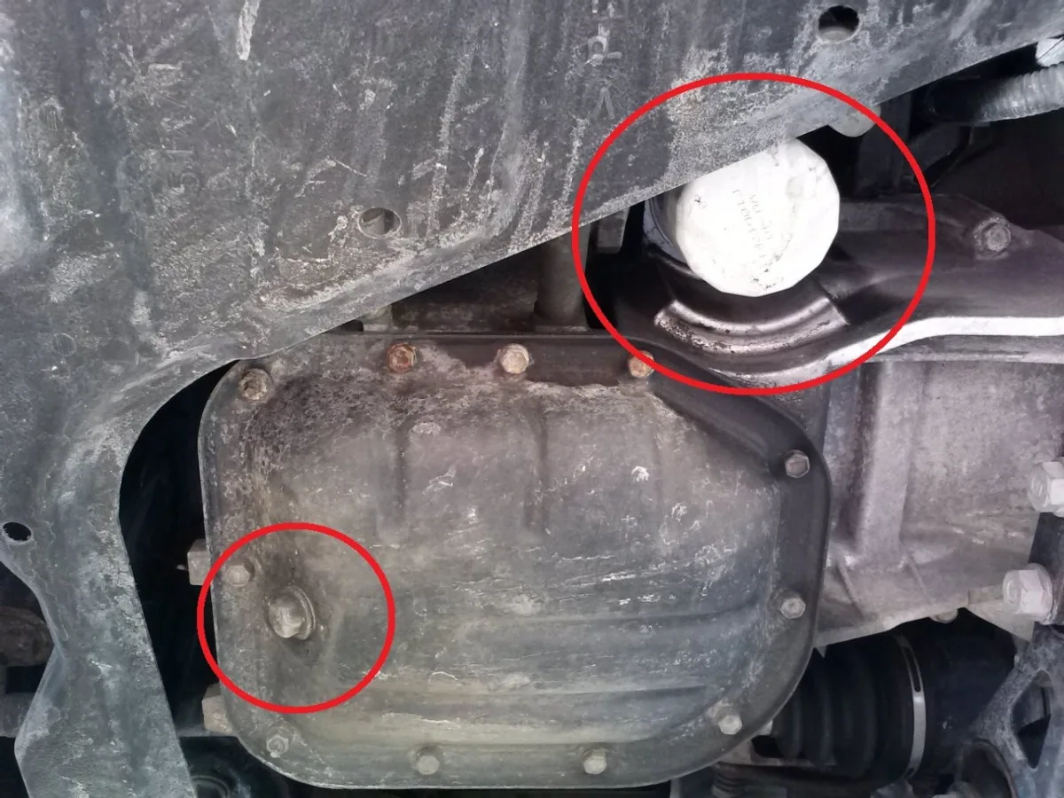 Prius oil drain plug and filter