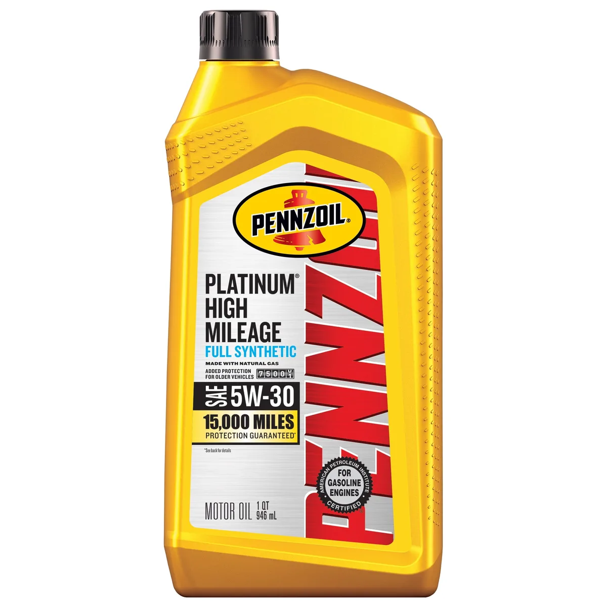 synthetic motor oil bottle