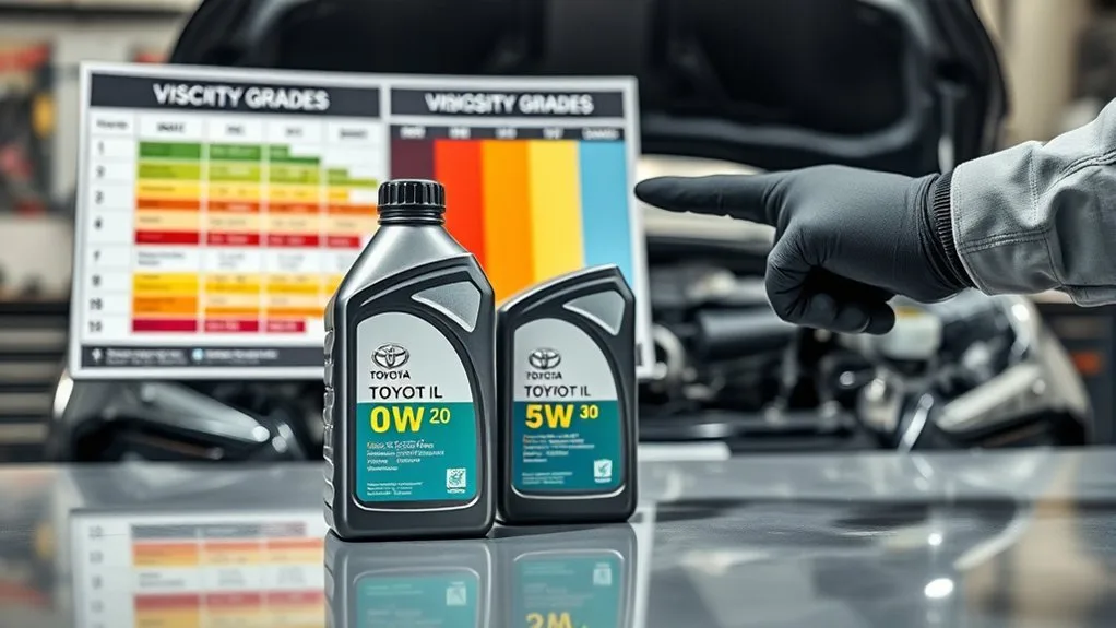 Tacoma oil viscosity comparison