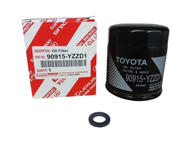 Toyota oil filter and drain plug gasket