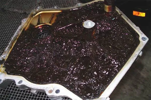 Toyota Tacoma oil sludge damage