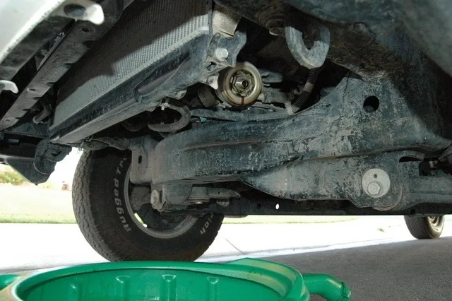 Toyota Tundra oil change drain plug and filter