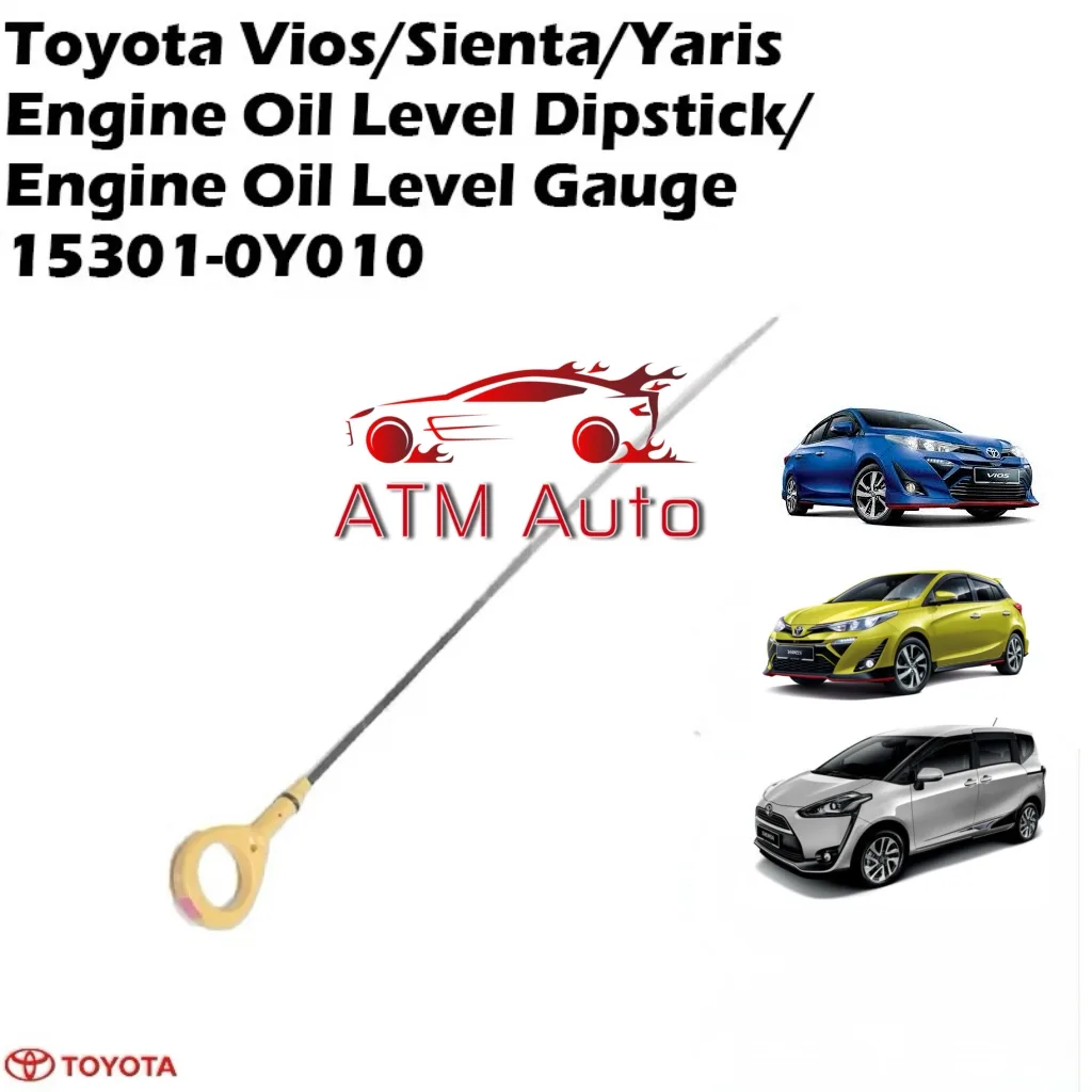 Yaris oil dipstick level check