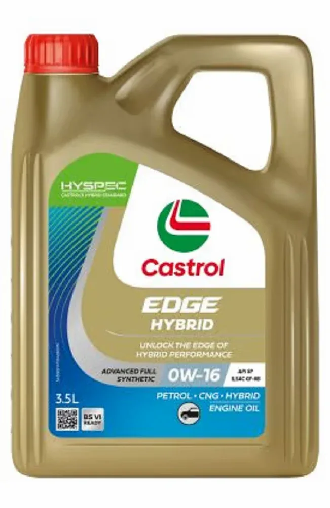 0W-16 engine oil bottle