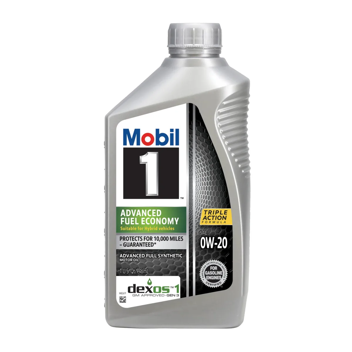 0W-20 synthetic motor oil