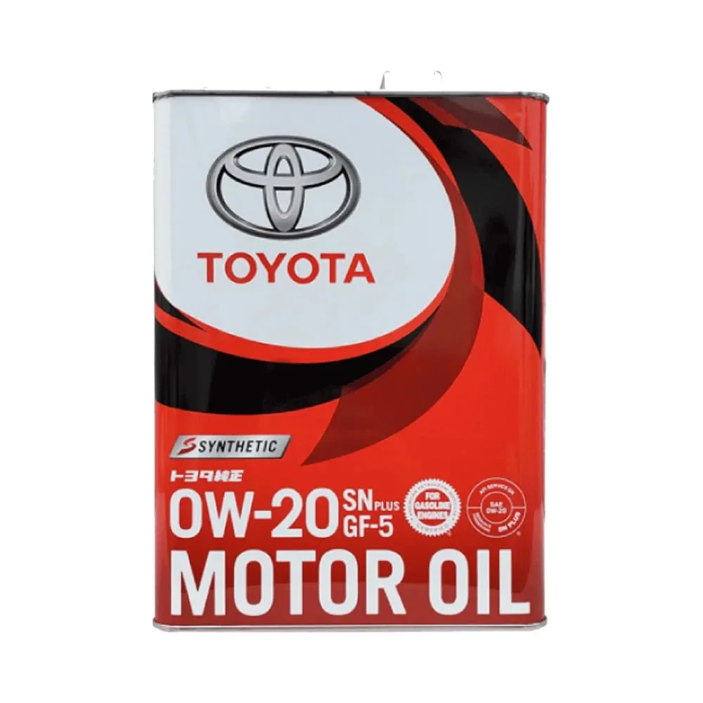 0W-20 synthetic oil bottle 4Runner