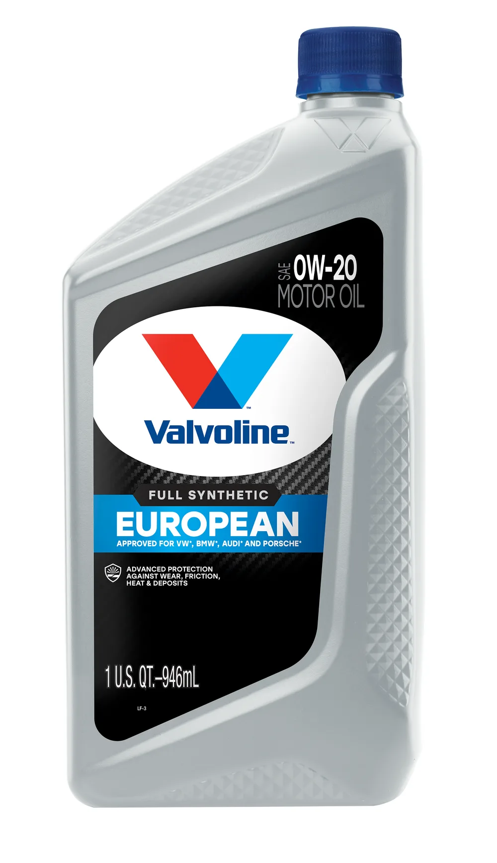 0W-20 synthetic oil bottle