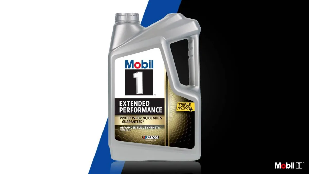 0W-20 synthetic oil bottle