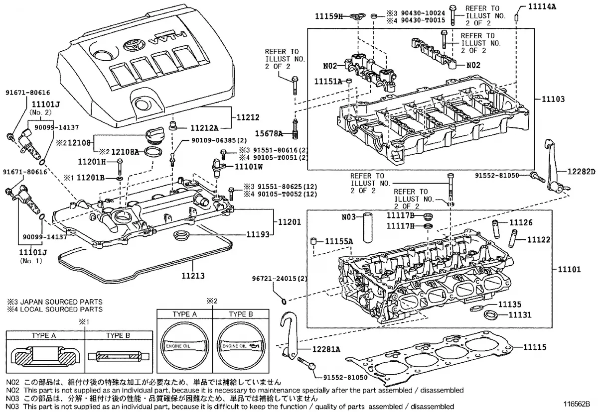 1.8L 2ZR-FE engine label
