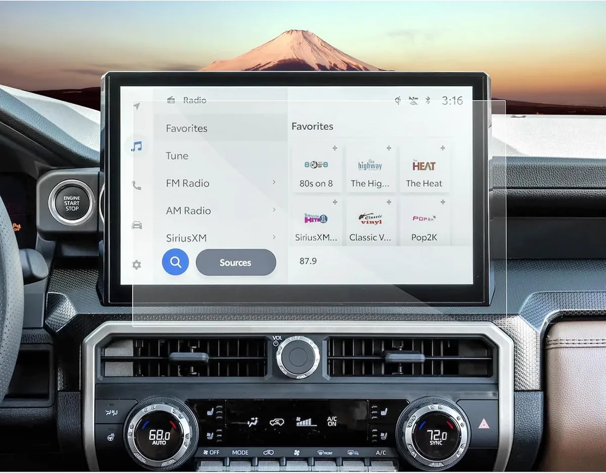 12.3-inch touchscreen infotainment display