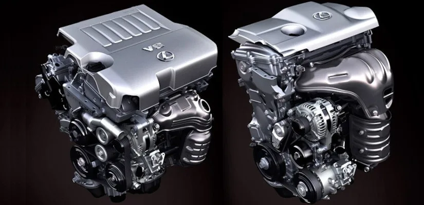 2.5L 4-cylinder vs 3.5L V6 oil fill caps