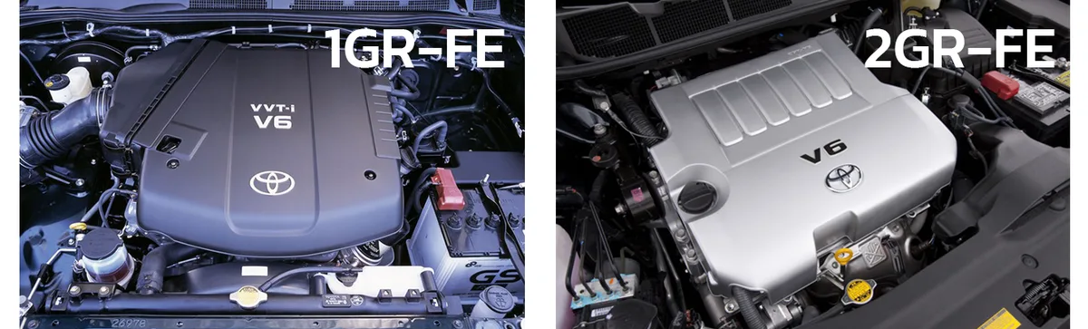 2.7L 4-cylinder vs 4.0L V6 engine identification
