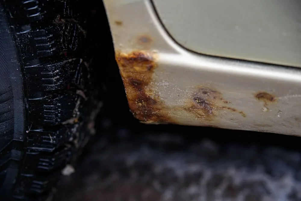 2002 RAV4 rust perforation