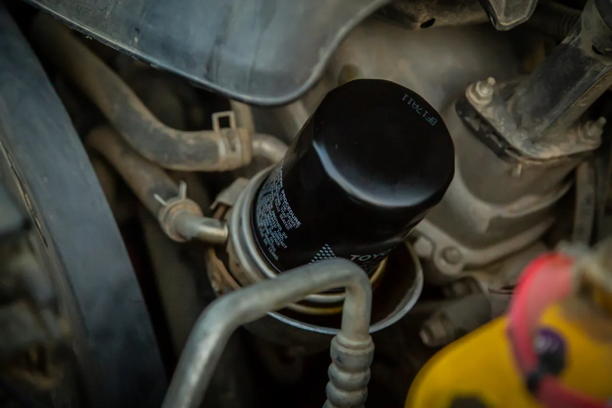 2002 Tacoma oil filter and drain plug