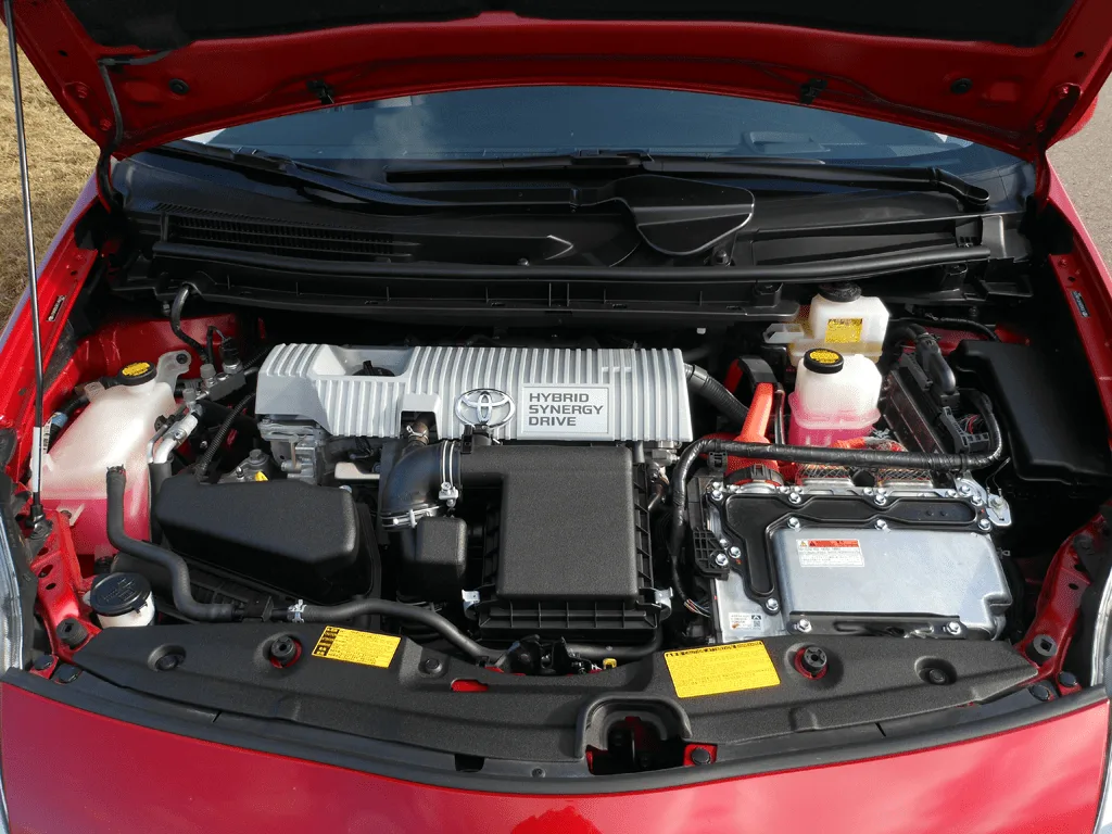 2012 toyota prius oil capacity