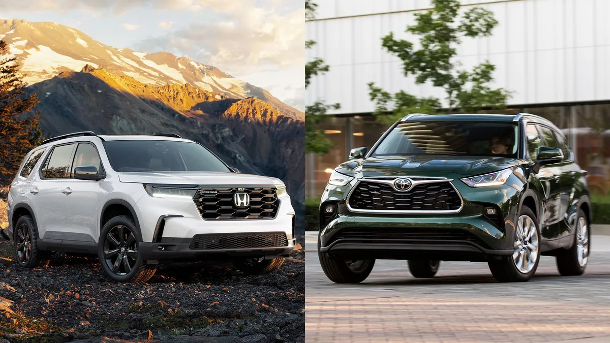 2015 Highlander vs 2015 Honda Pilot