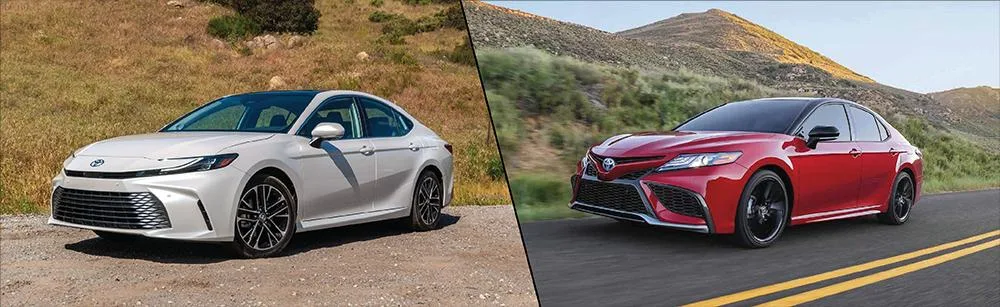 2024 vs 2025 Camry year over year