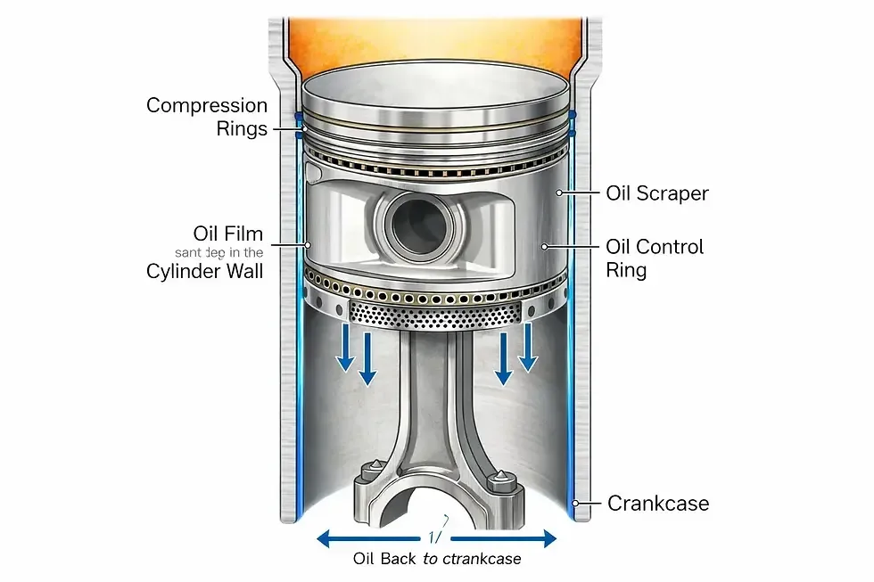 2ZR-FE piston ring