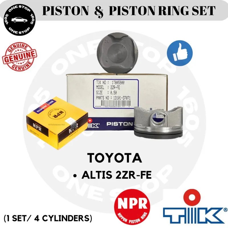 2ZR-FE piston rings