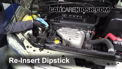 3MZ-FE engine oil filter location