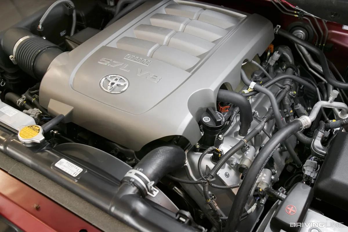 5.7L 3UR-FE engine oil pan