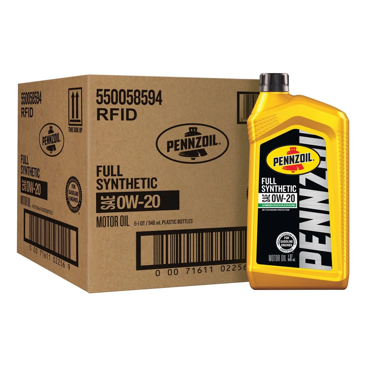 5W-20 vs 0W-20 oil bottle comparison