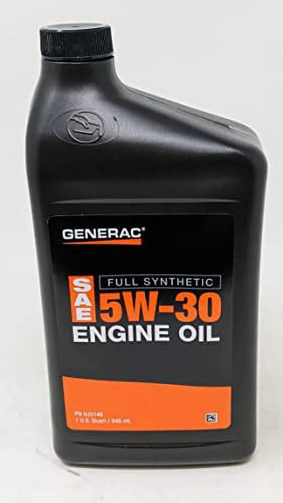 5W-30 motor oil bottle