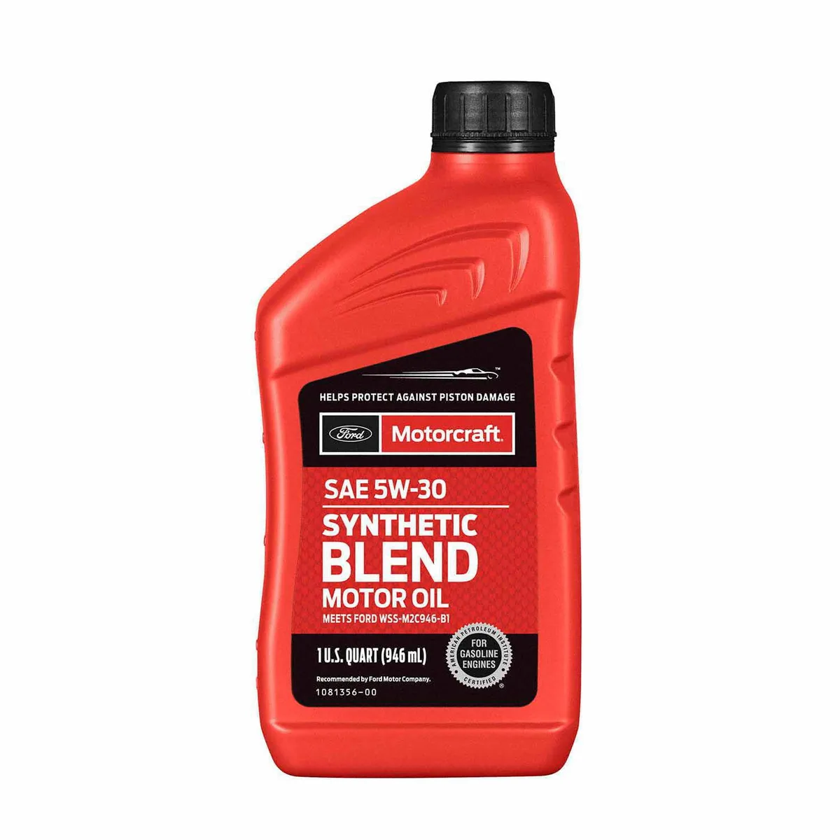 5W-30 motor oil bottle