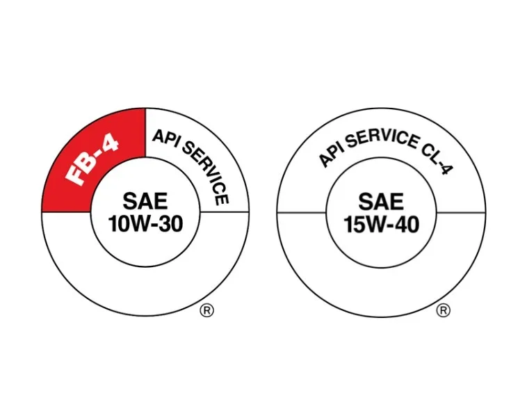 API donut oil label