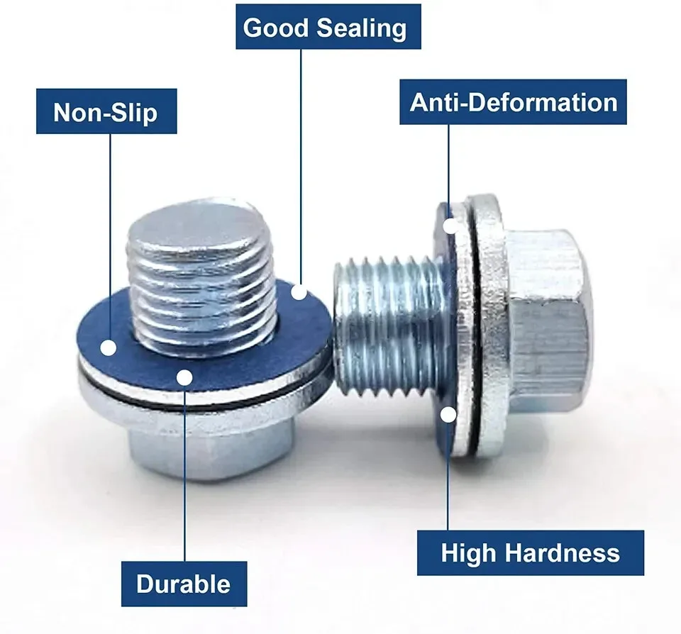 crush washer and drain plug torque