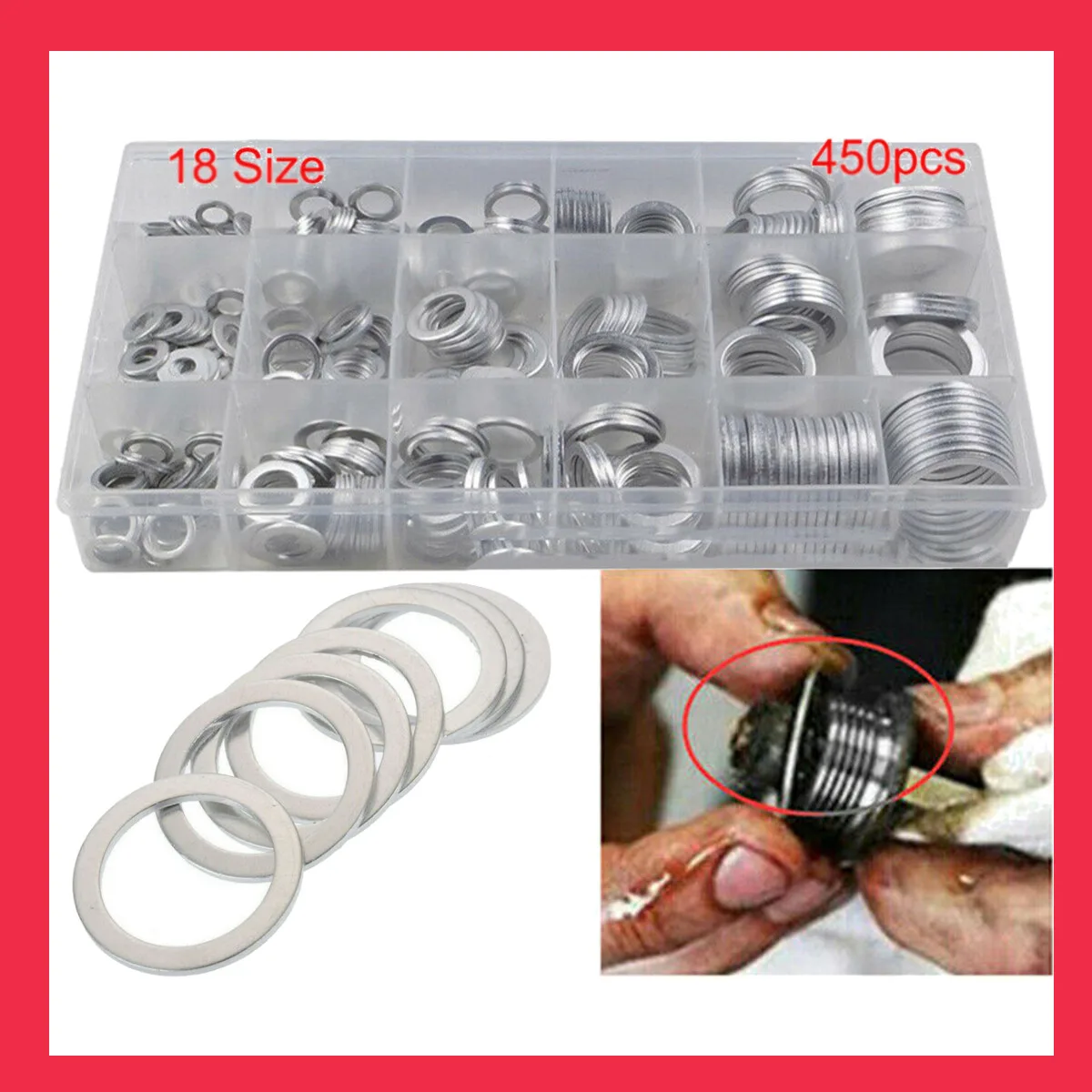 drain plug crush washer Toyota