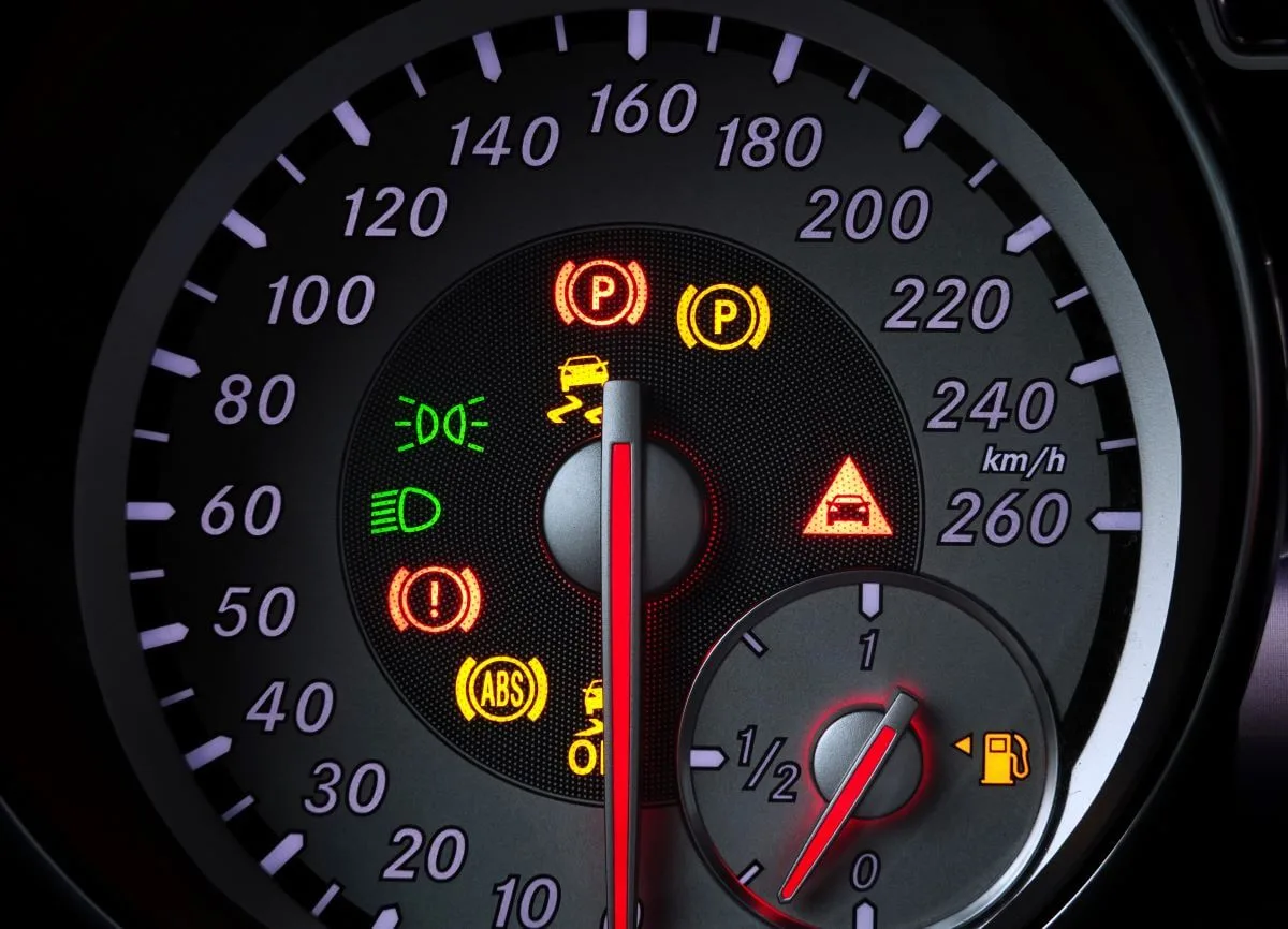 electric power steering warning light