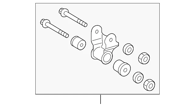 leaf spring shackle bracket