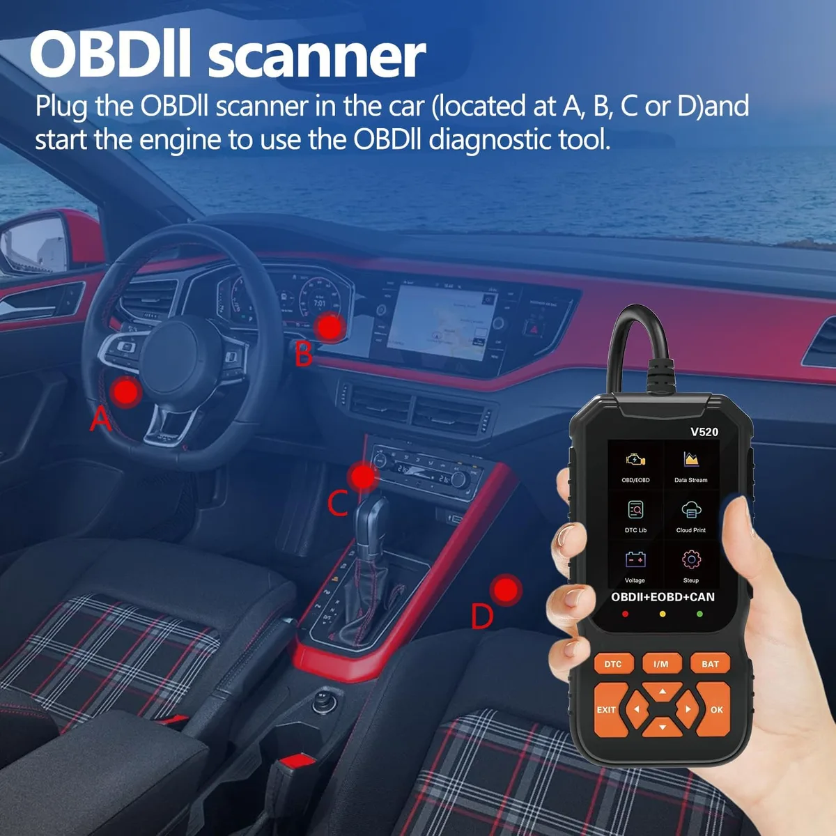 OBD2 scanner diagnostic Highlander