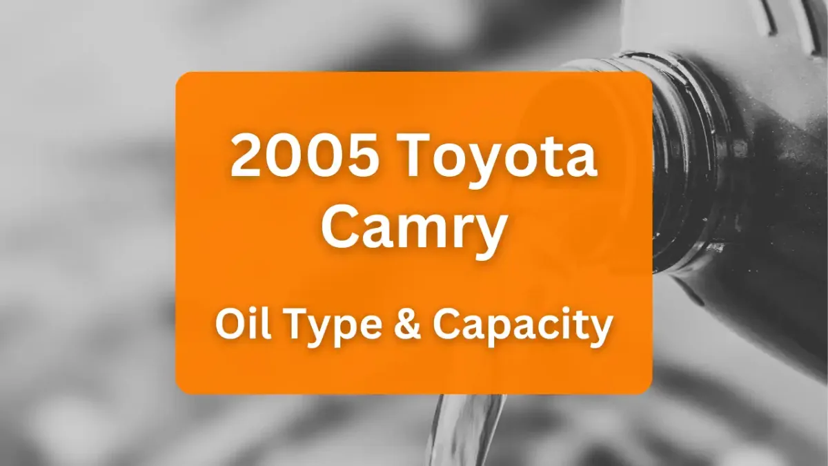 oil capacity spec owner's manual