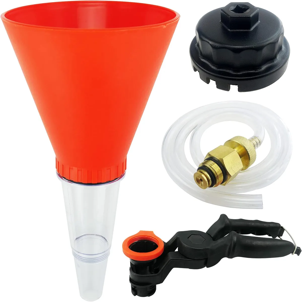 oil change tools and parts