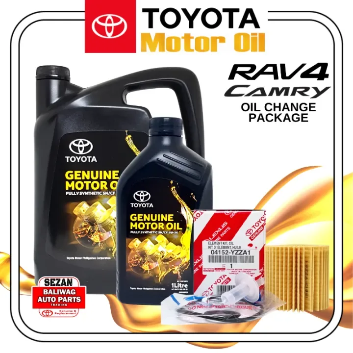 oil change tools camry
